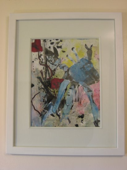 original mixed-media painting