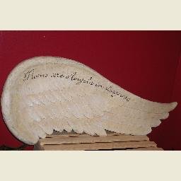 "Moms Are Angels In Disguise" Wall Plaque