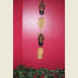 African Mask Wall Plaque