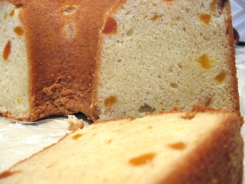 The Cheesecakery's Apricot Pineapple Pound Cake