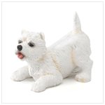 West Highland Terrier Puppy Figurine