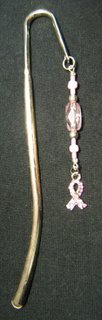#807 Pink Ribbon Bookmark