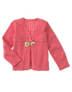 Gymboree Primrose Pink Sweater Cardigan ~ Size 4 ~ Like New!