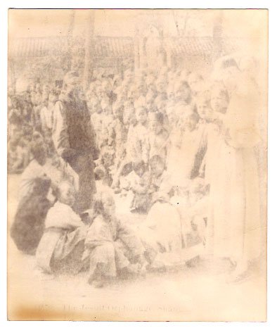 Real Photo of the Jesuit Orphanage, Shanghai, China - 1901