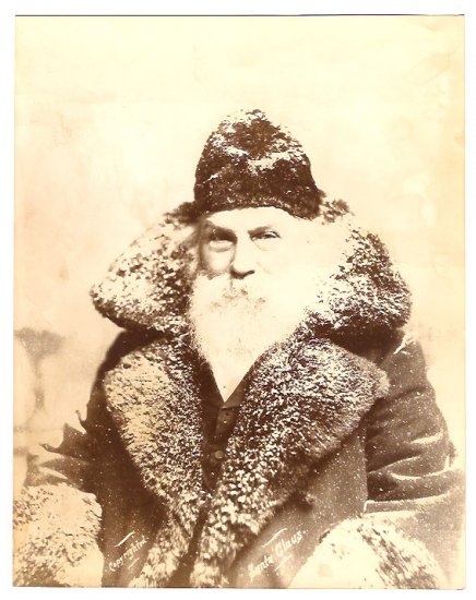 Real Photo of Santa Claus, 1895
