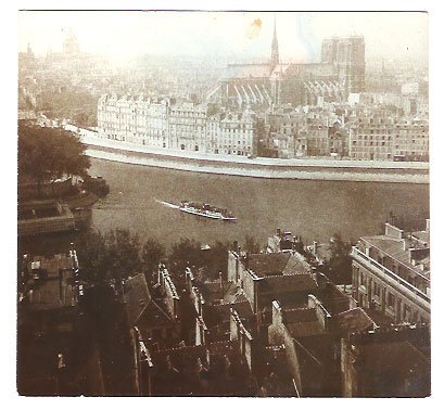 Real Photo of Notre Dame Cathedral from Tower of St. Gervais--Paris, France, 1900