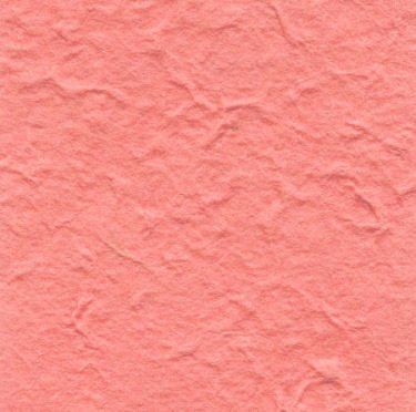10 Salmon Pink Heavy Mulberry Paper