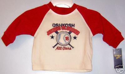 *NWT* Boys OSHKOSH Long Sleeved Tshirt SZ 12M