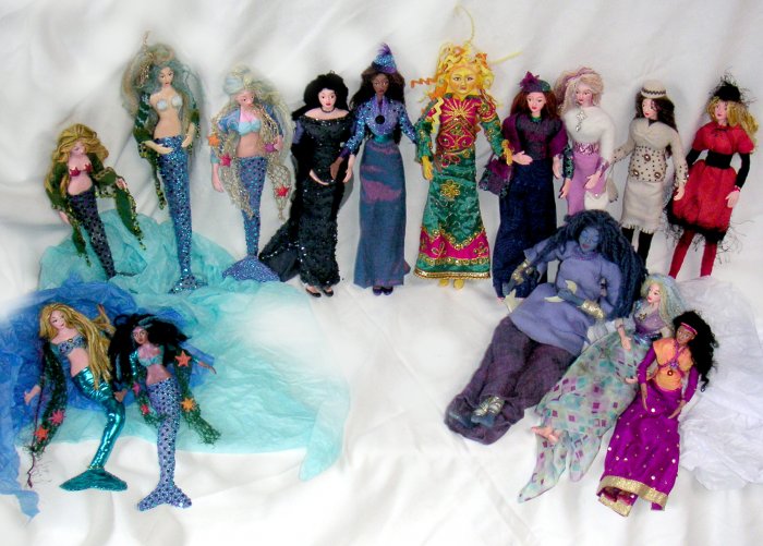 Freehand dolls