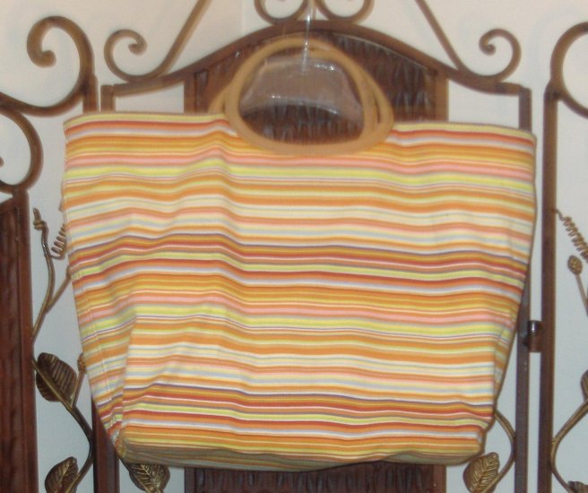 $7***beach bag - multicolored
