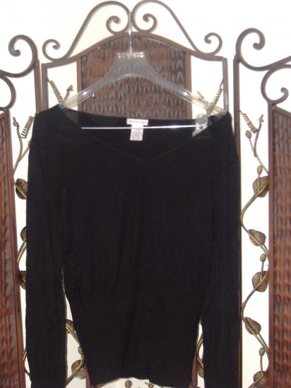 $4***worthington black sweater