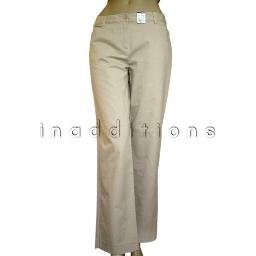 inadditions : New LIZ CLAIBORNE Flat Front Contour Waist Audra Short Length Pants Women's 4 S