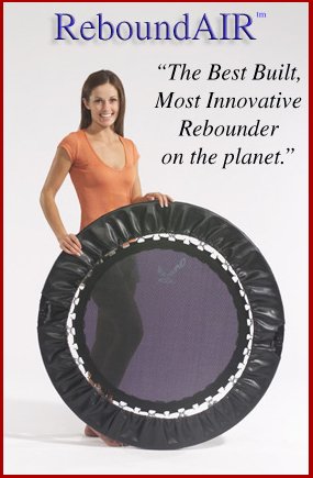 ReboundAIR Standard Rebounder - Mini Trampoline - FREE Shipping!