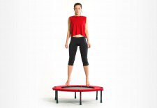 ReboundAIR Half-Fold Rebounder - Mini Trampoline - FREE Shipping!