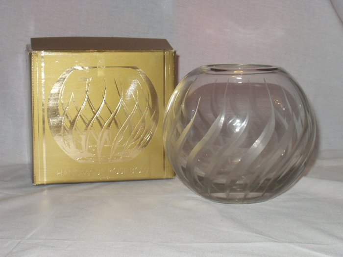 Colony Glass Flame Edition Handmade Rose Bowl