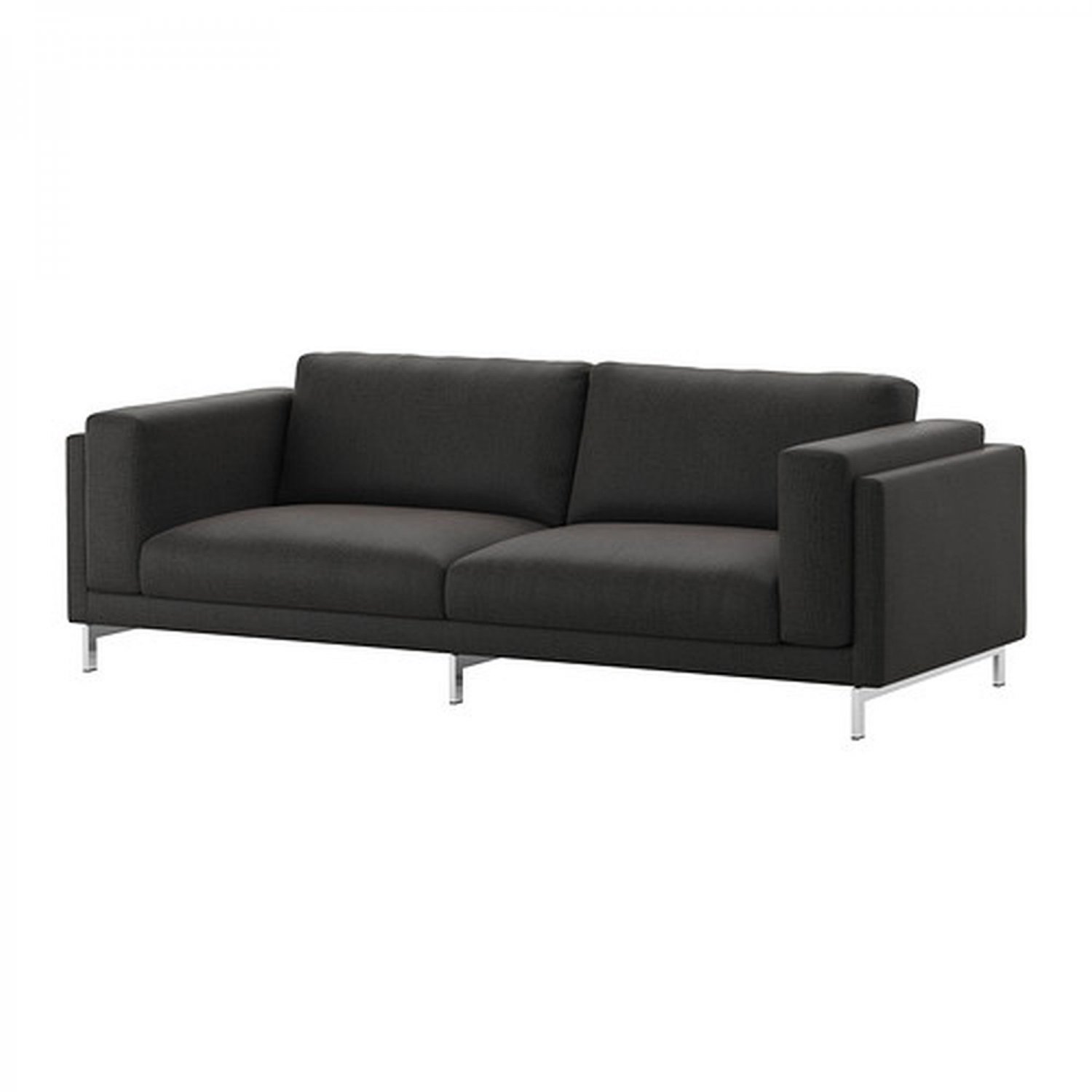 IKEA NOCKEBY SLIPCOVER 3 Seat Sofa COVER Teno DARK GRAY Tenö Dk Grey IKEA NOCKEBY SLIPCOVER 3 Seat Sofa COVER Teno DARK GRAY Tenö Dk Grey