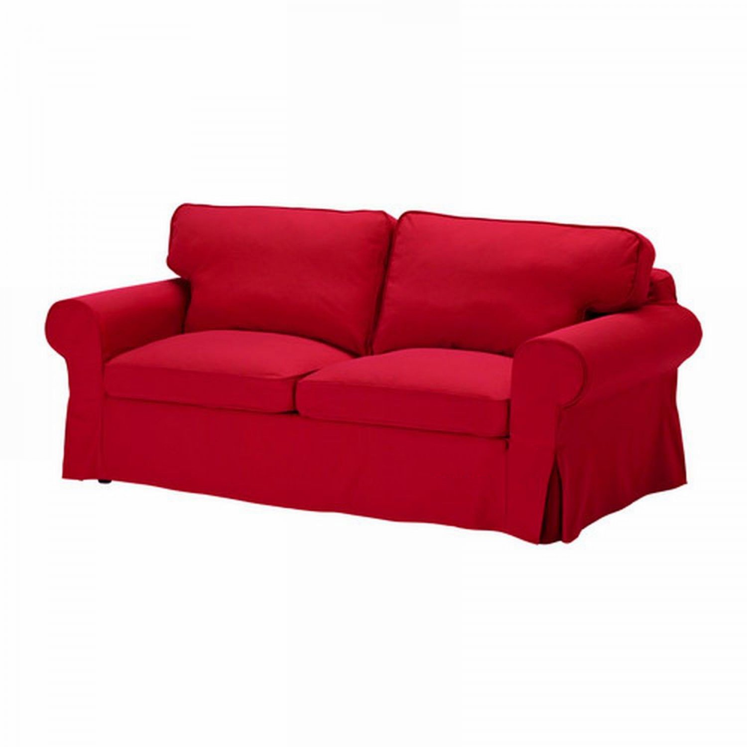  IKEA  EKTORP Sofa  Bed  SLIPCOVER Cover IDEMO RED Sofabed Cvr