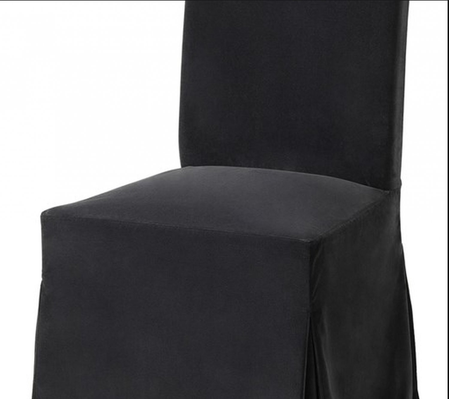 IKEA Henriksdal Chair SLIPCOVER Cover Skirted Long DJUPARP DARK GRAY 21