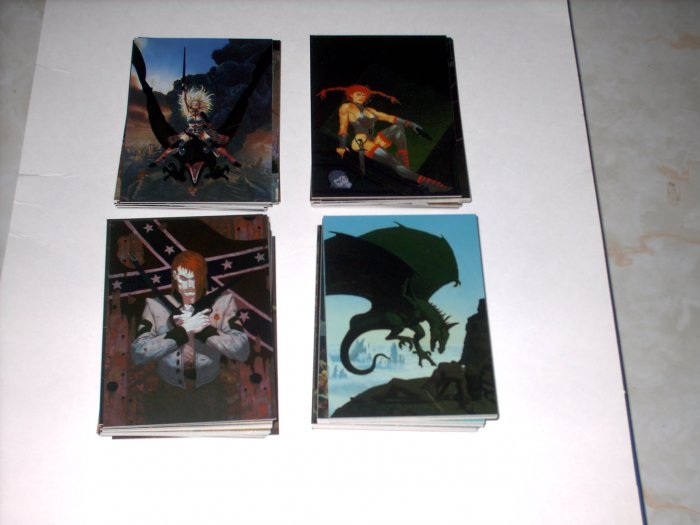 MASTERS OF FANTASY 90 CARD CHROMIUM SET - SHIPS FREE