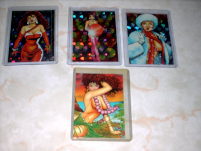 SACHS & VIOLENS 4 CARD CHASE / INSERT LOT + SHIPS FREE