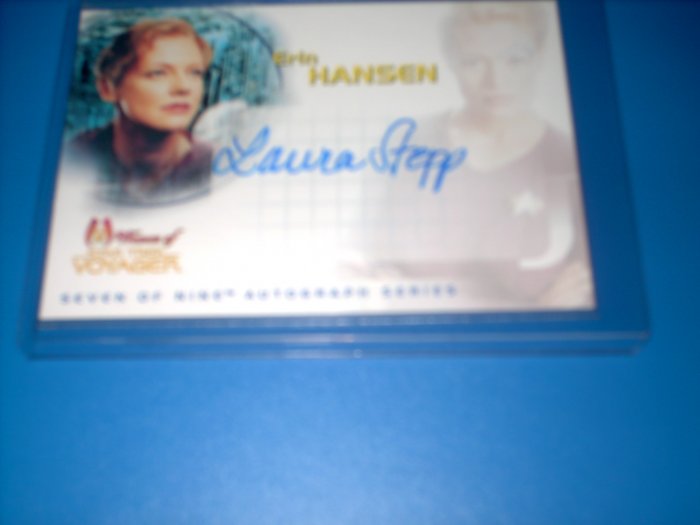 STAR TREK WOMEN OF VOYAGER SA4 Laura Stepp as Erin Hansen + SHIPS FREE