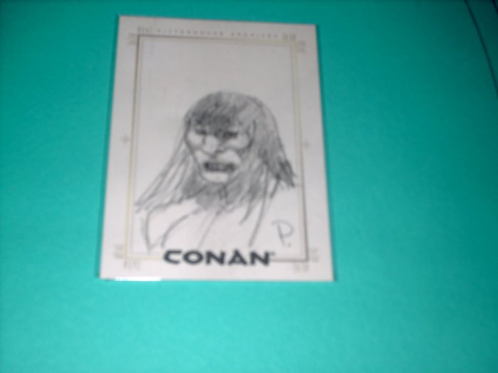 CONAN HYBORIAN AGE SKETCHAFEX CARD BY PENNINGTON