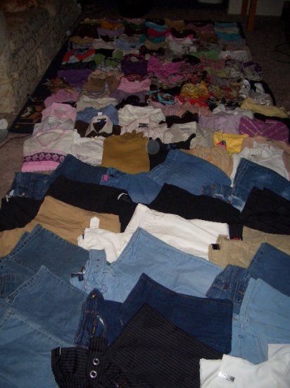 NWT Lot of 150 Clothes from BabyPhat, Ecko, Abercrombie, Hollister. GREAT RESALE!!!