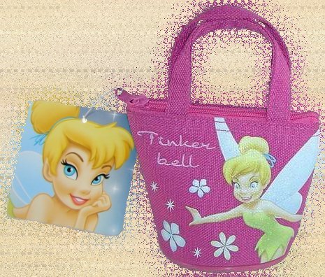 Tinker Bell Coin Purse - Hot Pink