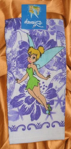 Tinker Bell Hand Towel - Flying