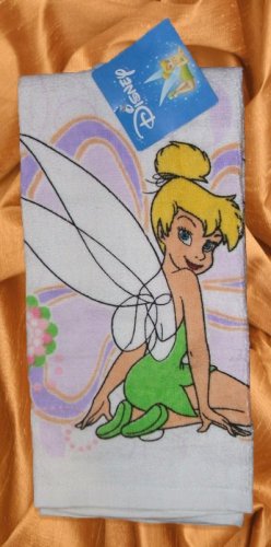 Tinker Bell Hand Towel - Kneeling