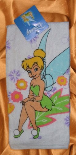 Tinker Bell Hand Towel - Sitting