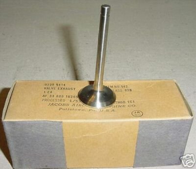 Jacobs Aircraft Engine NEW!! Exhaust Valve, 02305414