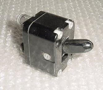 Warbird Aircraft Klixon Switch, D-6364-1-80