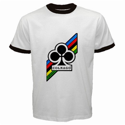 COLNAGO CYCLING CYCLE BIKE FRAME RINGER T-SHIRT SZ XXL (FREE SHIPPING WORLDWIDE!!)