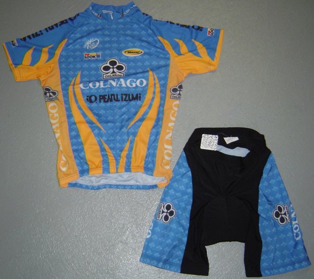 COLNAGO CYCLING CYCLE BIKE JERSEY AND SHORTS SZ XL
