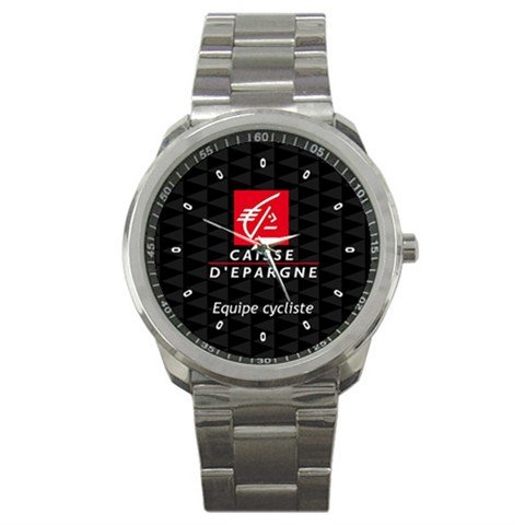 CAISSE D`EPARGNE TEAM CYCLE CYCLING WRIST WATCH NEW (FREE SHIPPING WORLDWIDE!!)