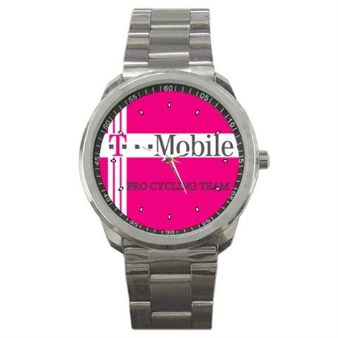 T-MOBILE TEAM BIKE CYCLE CYCLING WRIST WATCH NEW (FREE SHIPPING WORLDWIDE!!)