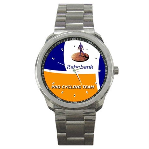 RABOBANK TEAM BIKE CYCLE CYCLING WRIST WATCH NEW (FREE SHIPPING WORLDWIDE!!)