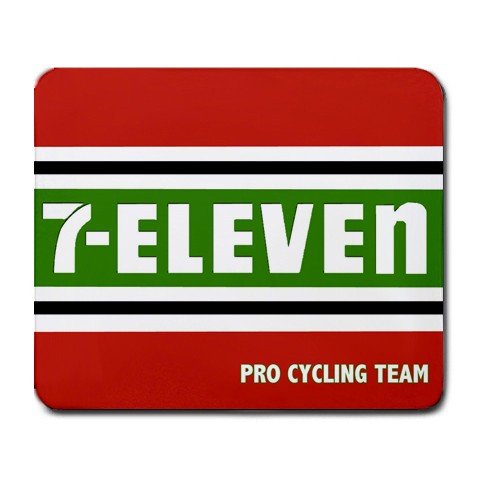 7-ELEVEN PRO CYCLING TEAM MOUSE PAD NEW (FREE SHIPPING WORLDWIDE!!)