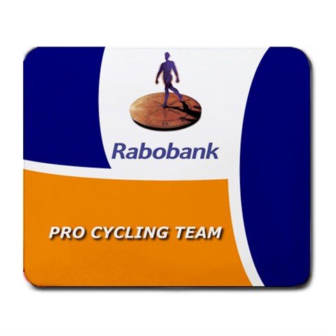 RABOBANK PRO CYCLING TEAM MOUSE PAD NEW (FREE SHIPPING WORLDWIDE!!)