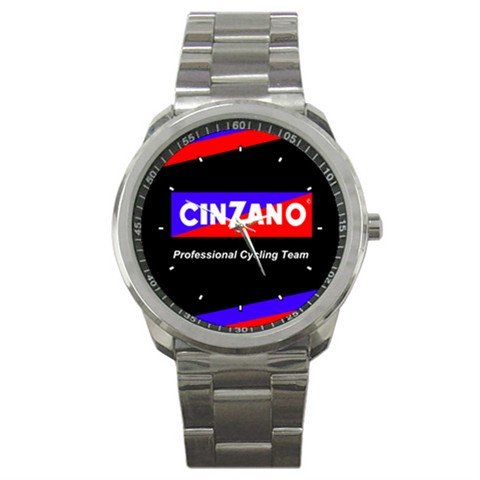 TEAM CINZANO BIKE CYCLE CYCLING WRIST WATCH NEW (FREE SHIPPING WORLDWIDE!!)