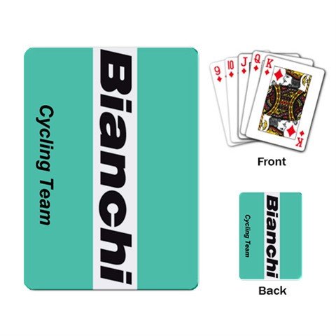 BIANCHI CYCLING CYCLE BIKE DECK PLAYING CARDS NEW (FREE SHIPPING WORLDWIDE!!)