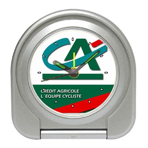 CREDIT AGRICOLE PROFESSIONAL CYCLING TEAM CYCLE ALARM CLOCK NEW (FREE SHIPPING!!)