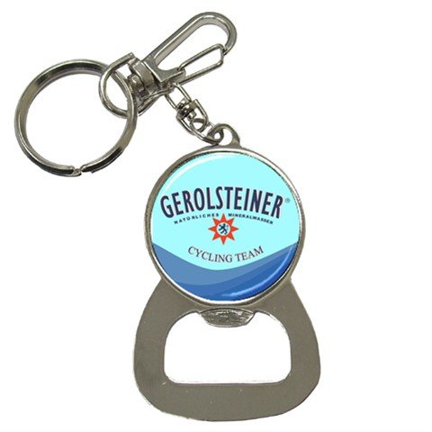 GEROLSTEINER TEAM BOTTLE OPENER KEY CHAIN CYCLING NEW (FREE SHIPPING WORLDWIDE!!)