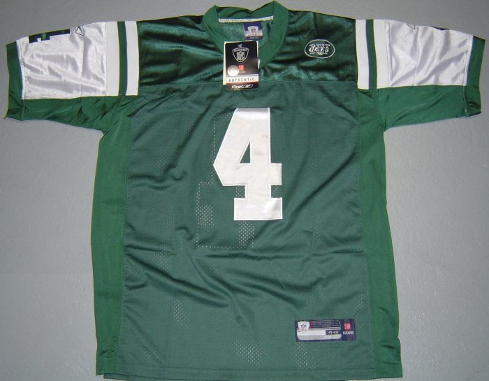 NY NEW YORK JETS BRETT FAVRE GREEN Jersey SZ 54(XXL)