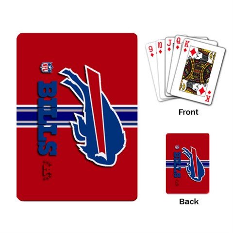 BUFFALO BILLS DECK PLAYING CARDS NEW (FREE SHIPPING WORLDWIDE!!)