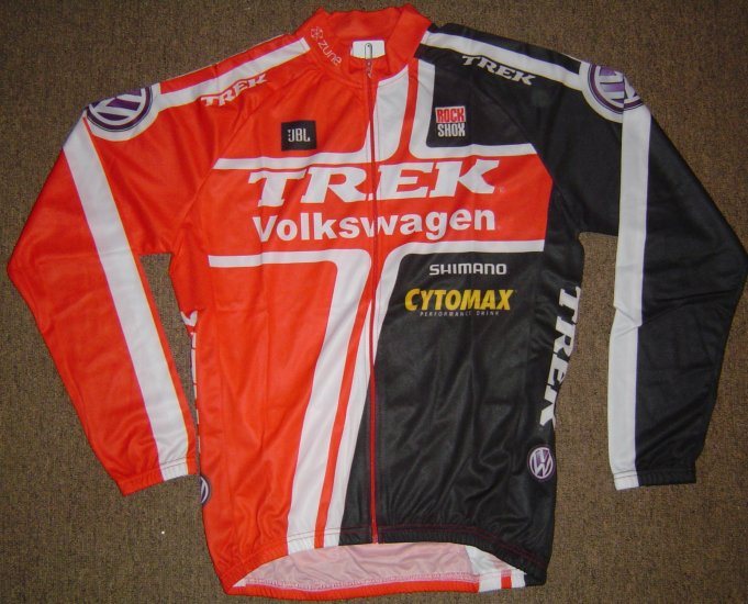 VOLKSWAGEN/TREK LONG SLEEVE CYCLING JERSEY & TIGHTS KIT SZ XXL
