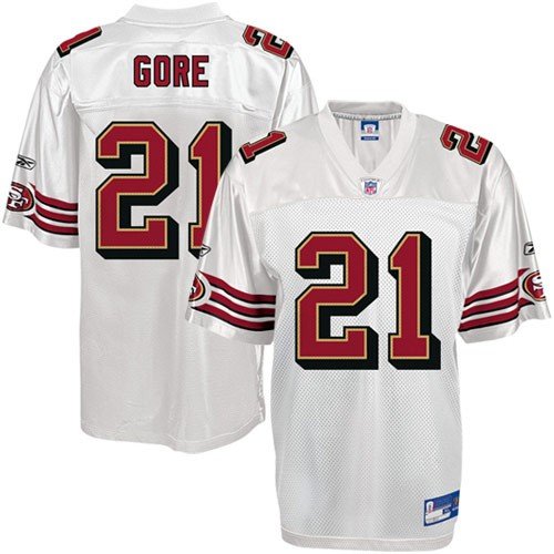 SAN FRANCISCO SF 49ERS FRANK GORE Jersey SZ 48(M) NEW (Free Shipping!!)