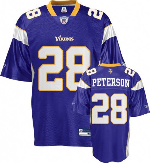 MINNESOTA VIKINGS ADRIAN PETERSON Jersey SZ 48(M) NEW (Free Shipping!!)