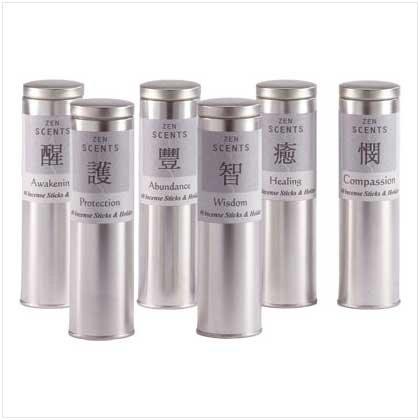"Zen Scents" Incense Sold in a pack of twelve